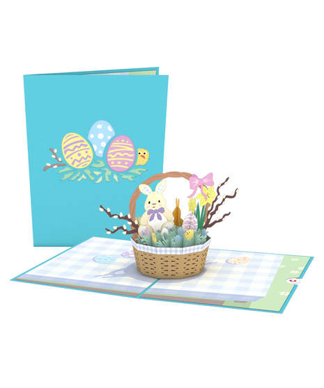 Easter Basket Pop-Up Card